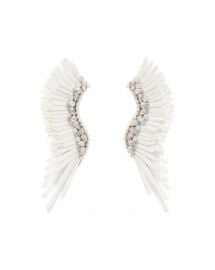 Mignonne Gavigan Mega Madeline Pearly Winged Earrings at Neiman Marcus